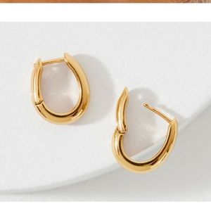 LUV AJ Carmella Hoop Earrings